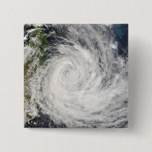 Tropical Cyclone Gamede off Madagascar 15 Cm Square Badge