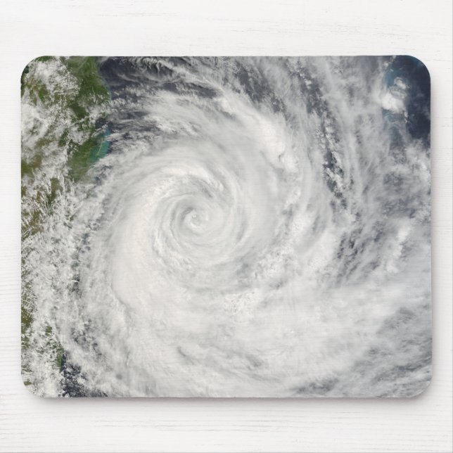 Tropical Cyclone Gamede off Madagascar Mouse Pad (Front)