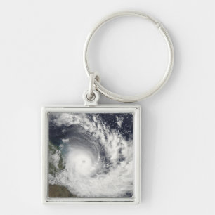Tropical Cyclone Hamish over Australia Key Ring