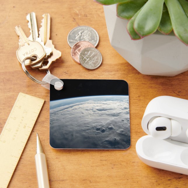 Tropical Cyclone Idai Above The Coast Of Africa. Key Ring (Desk)