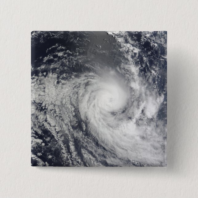 Tropical Cyclone Ilsa 15 Cm Square Badge (Front)