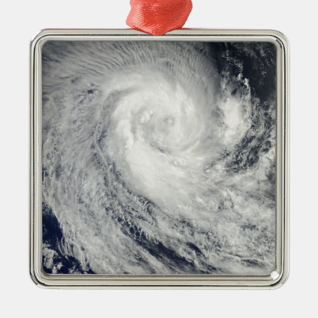 Tropical Cyclone Imani Metal Tree Decoration (Front)