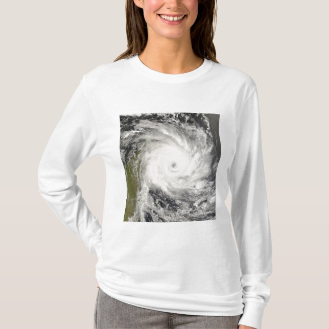 Tropical Cyclone Ivan over Madagascar T-Shirt (Front)