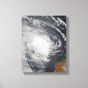Tropical Cyclone Jacob approaching Australia Canvas Print
