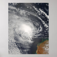Tropical Cyclone Jacob approaching Australia