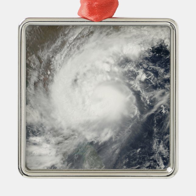 Tropical Cyclone Laila Metal Tree Decoration (Front)