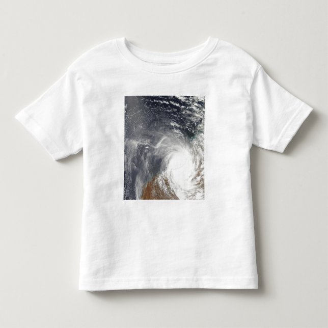 Tropical Cyclone Laurence over Western Australi Toddler T-Shirt (Front)
