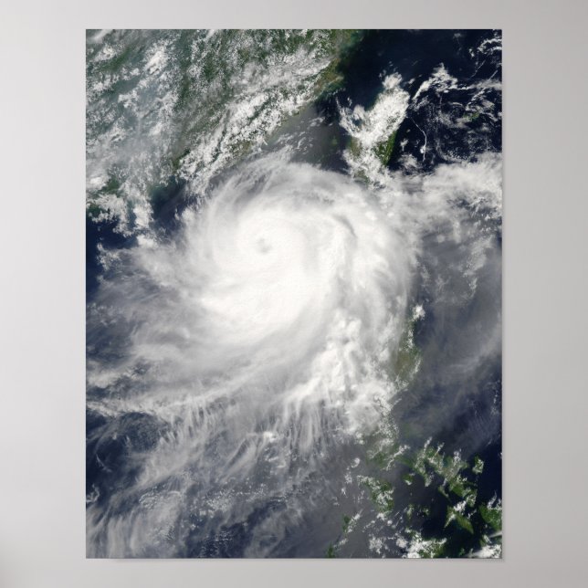 Tropical Cyclone Linfa Poster (Front)
