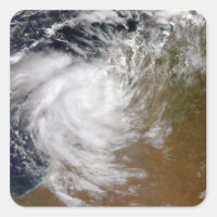 Tropical Cyclone Magda coming ashore in Austral