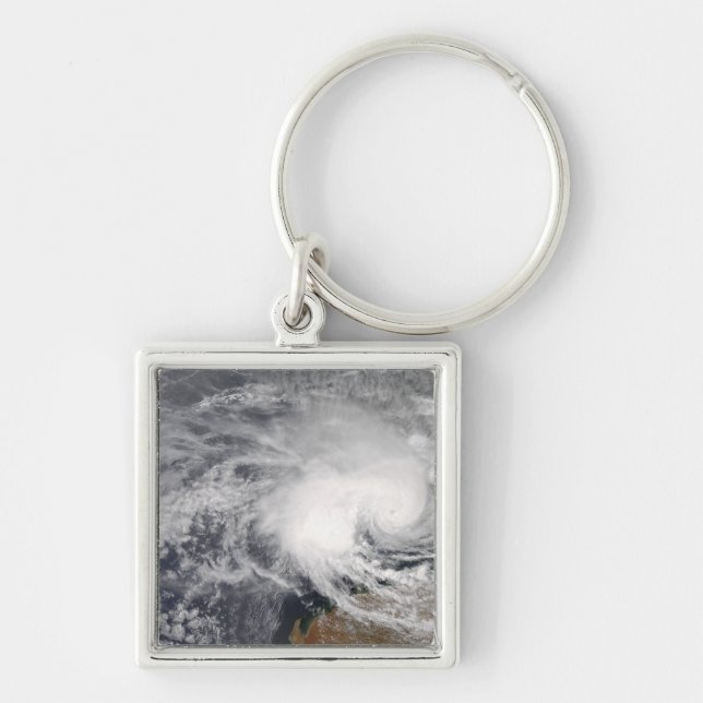 Tropical Cyclone Nicholas off Australia Key Ring (Front)