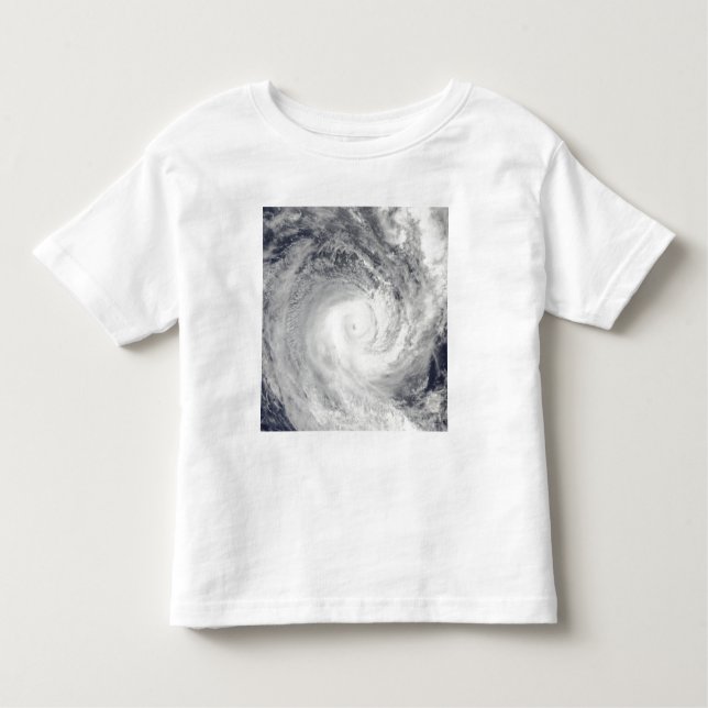 Tropical Cyclone Oli off the coast of Tahiti Toddler T-Shirt (Front)