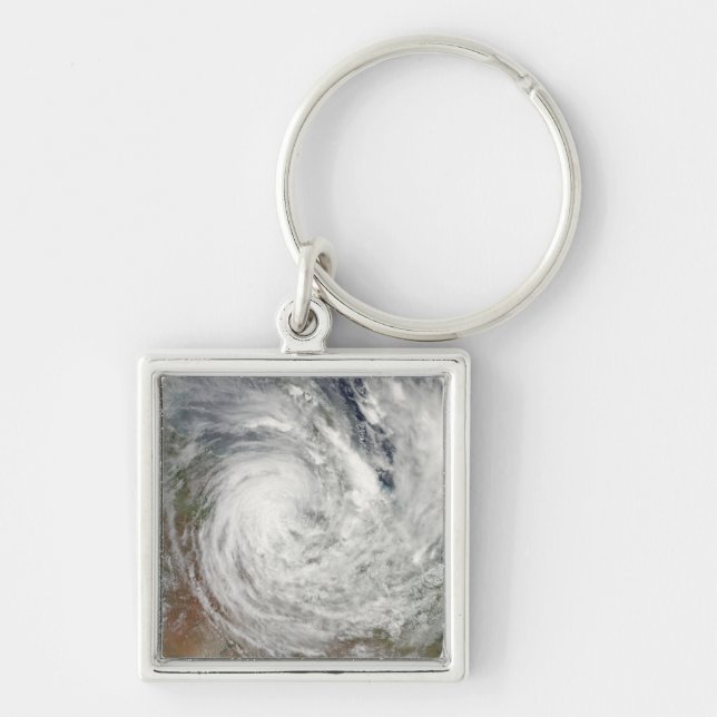 Tropical Cyclone Yasi over Australia 2 Key Ring (Front)