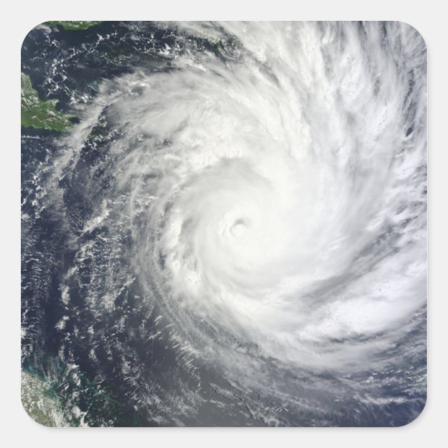 Tropical Cyclone Yasi Square Sticker (Front)