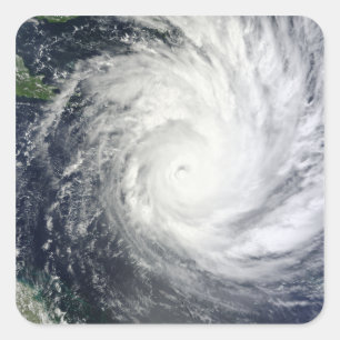 Tropical Cyclone Yasi Square Sticker