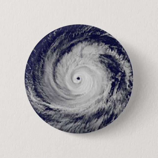 Tropical Cyclones 6 Cm Round Badge (Front)