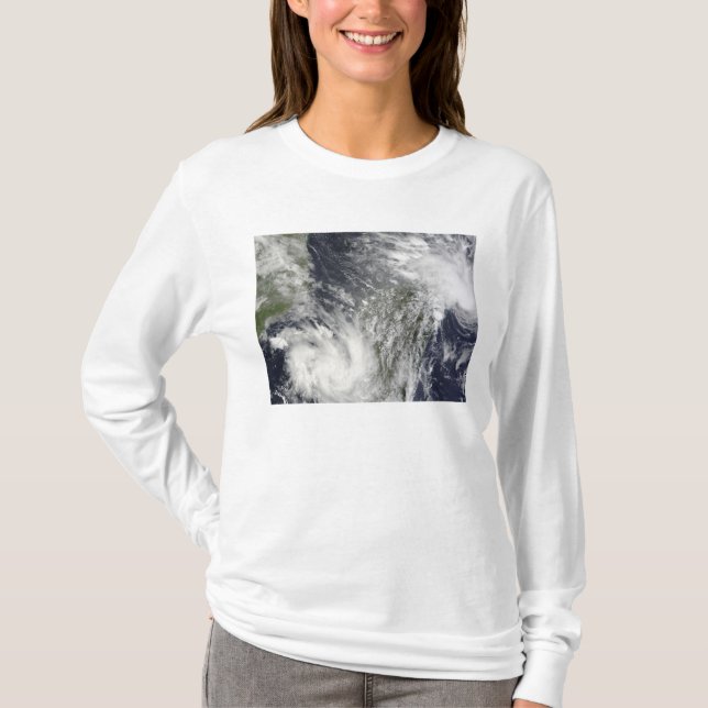 Tropical Cyclones Eric and Fanele T-Shirt (Front)