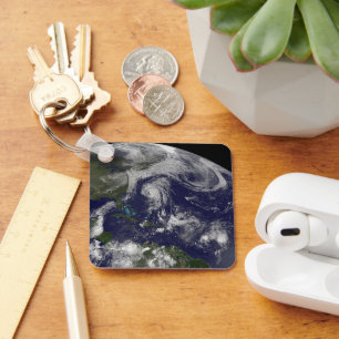 Tropical Cyclones Katia, Lee, Maria And Nate. Key Ring