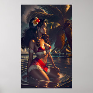 Tropical Dawn Poster