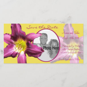 Tropical Daylily Save the Date