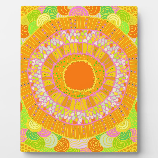 Tropical Del Sol - Arizona sun Plaque (Front)
