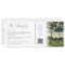 Tropical Destination QR Code Boarding Pass Wedding