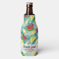 Tropical Destination Wedding Cute Fruits Custom