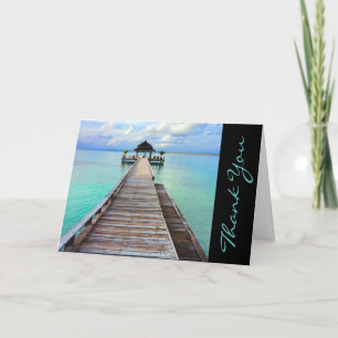 Tropical Destination Wedding Thank You