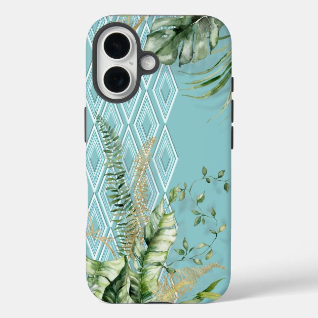 Tropical Diamonds Case-Mate iPhone Case (Back)
