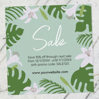 Tropical Discount Business Card