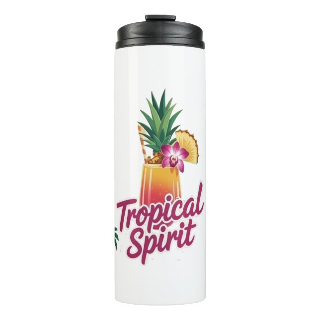 Tropical Dreams Thermal Tumbler (Front)