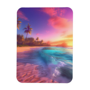 Tropical Dreamscape Magnet