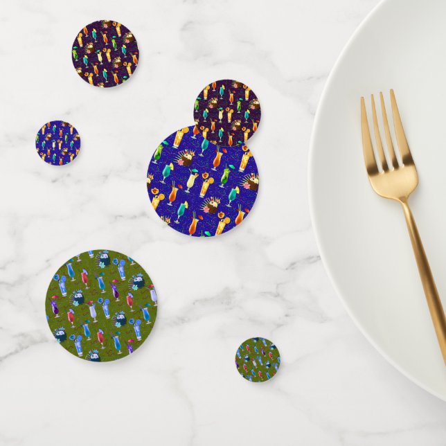 Tropical Drink Confetti (Group)