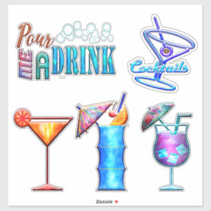 Tropical drink summer cocktail party