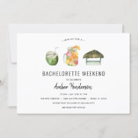 Tropical Drinks Bachelorette Itinerary