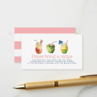 Tropical Drinks Bridal Shower Pink Recipe Request