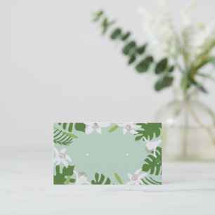 Tropical Earring Jewellery Display Card