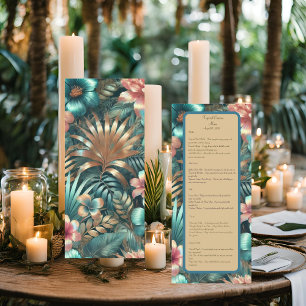 Tropical Elegance Menu