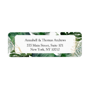 Tropical Elegant Plant Trending Wedding  