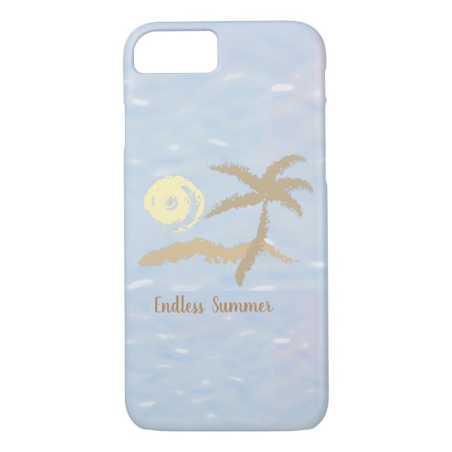 Tropical Endless Summer Iphone Case-Mate iPhone Case (Back)