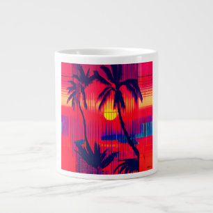 Tropical Escape Fantasy Large Coffee Mug