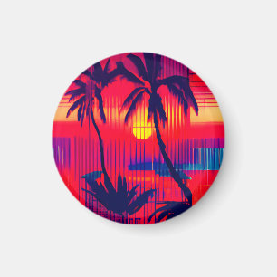 Tropical Escape Fantasy Magnet