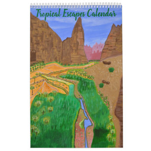 Tropical Escapes Calendar