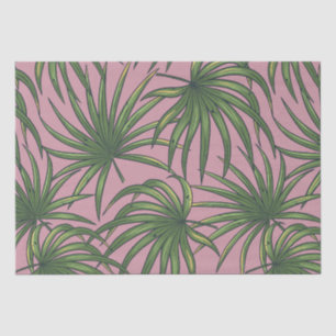Tropical exotic leaves summer pattern tissue paper