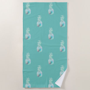 Tropical Exotic ,Pineapple Beach Towel