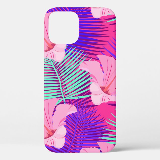 Tropical, exotic seamless pattern with exotic bird Case-Mate iPhone case (Back)