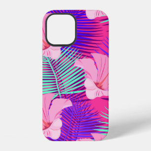 Tropical, exotic seamless pattern with exotic bird iPhone 12 case
