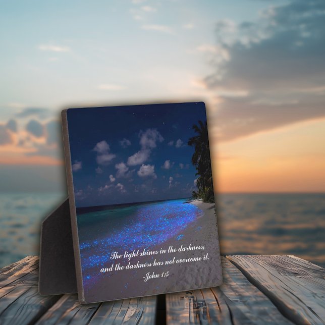 Tropical Faith Tabletop Plaque (Creator Uploaded)