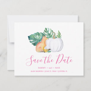 Tropical Fall Save the Date