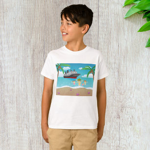 Tropical Family Beach Cruise Fun T-Shirt