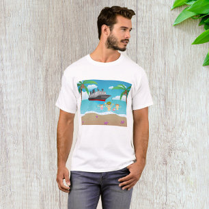 Tropical Family Beach Cruise Fun T-Shirt